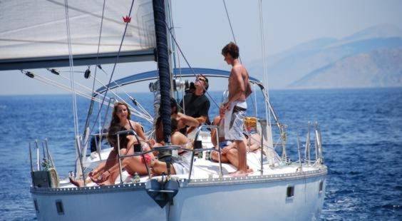 Enjoy a cabin charter sailing holiday; relax and make new friends