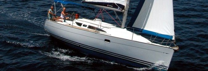 Jeanneau Sun Odyssey 32 sailing yacht available from Greek Sails for flotilla & bareboat charter from Poros, Greece