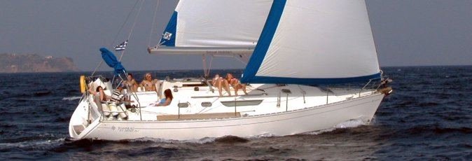 Jeanneau Sun Odyssey 36.2 sailing yacht available from Greek Sails for flotilla & bareboat charter from Poros, Greece